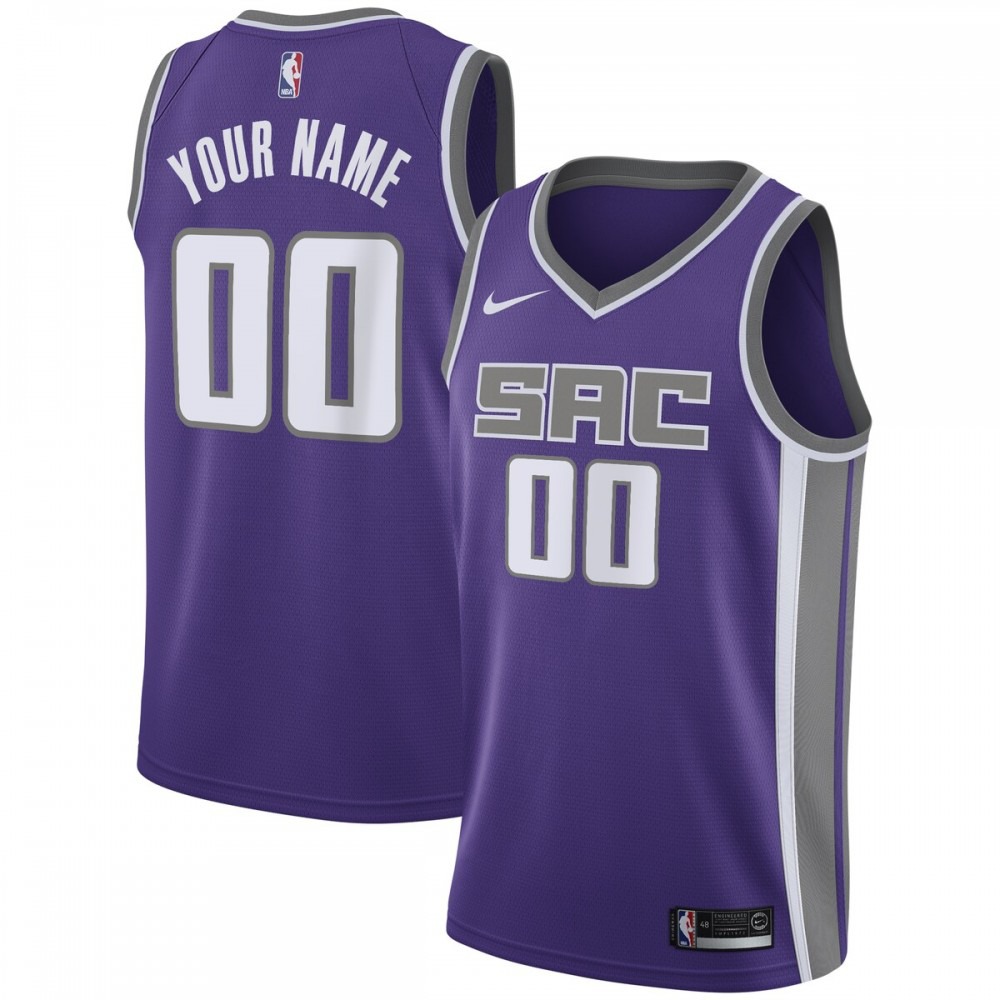 Sacramento Kings Swingman Custom Jersey Purple - Icon Edition-Pro Kit Vault | Brand New 26/27 Sports Jerseys